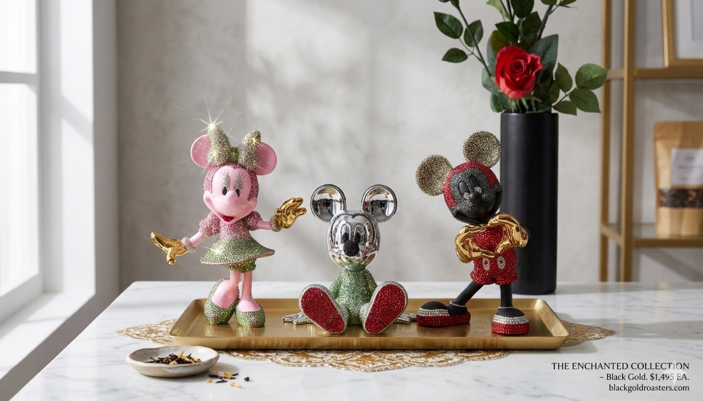 Curated luxury collectibles by a local vendor